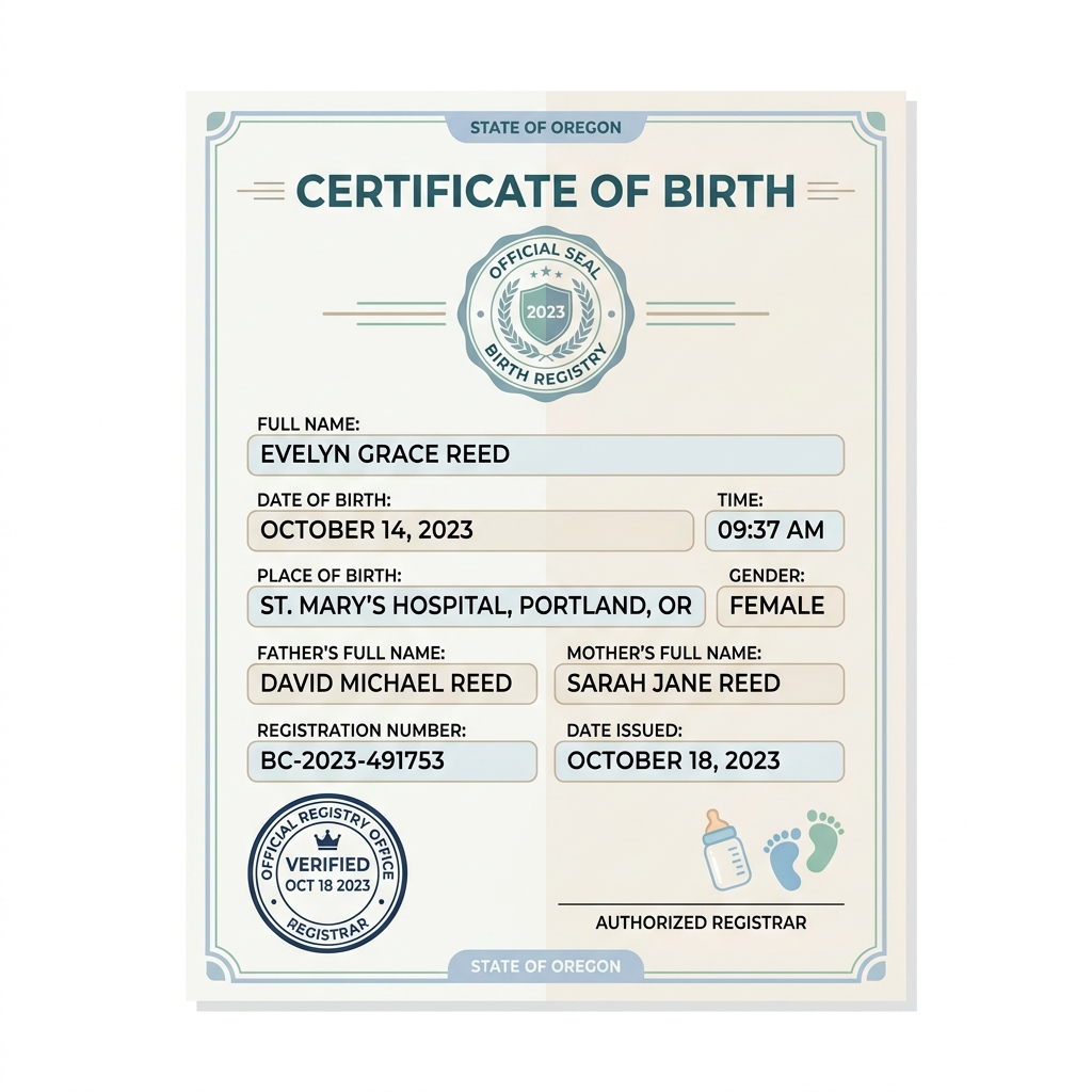 Birth Certificate