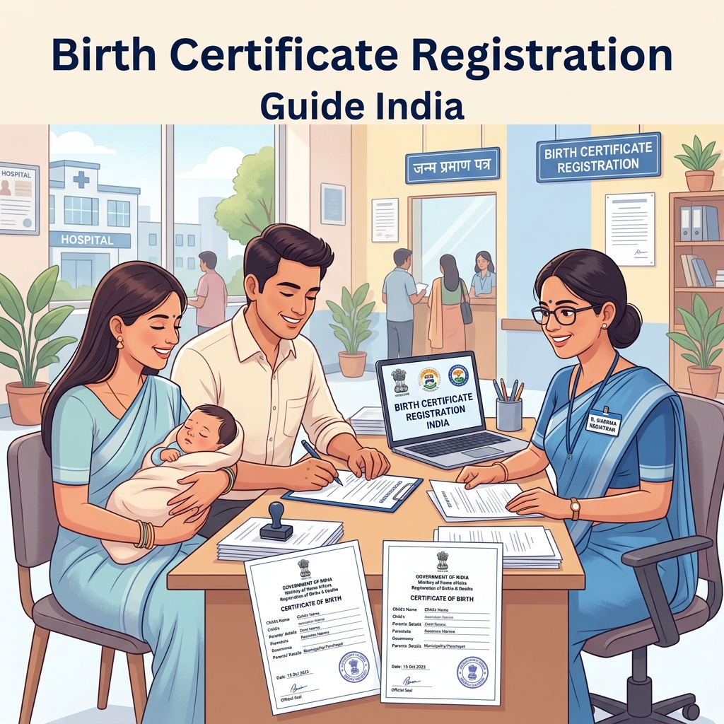 Birth Certificate in India: How to Apply Online for Newborns & Delayed Registration