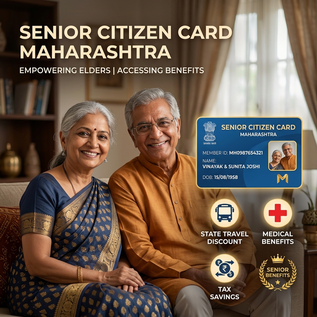 Senior Citizen Card Maharashtra 2026: Benefits, Eligibility & How to Apply Online (Jyeshtha Nagarik Olakhpatra)