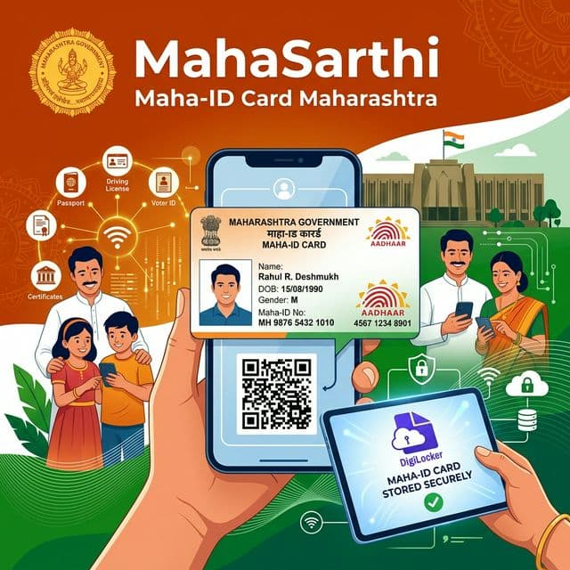 MahaSarathi Login 2026: Maha ID Registration, Card Download & Status