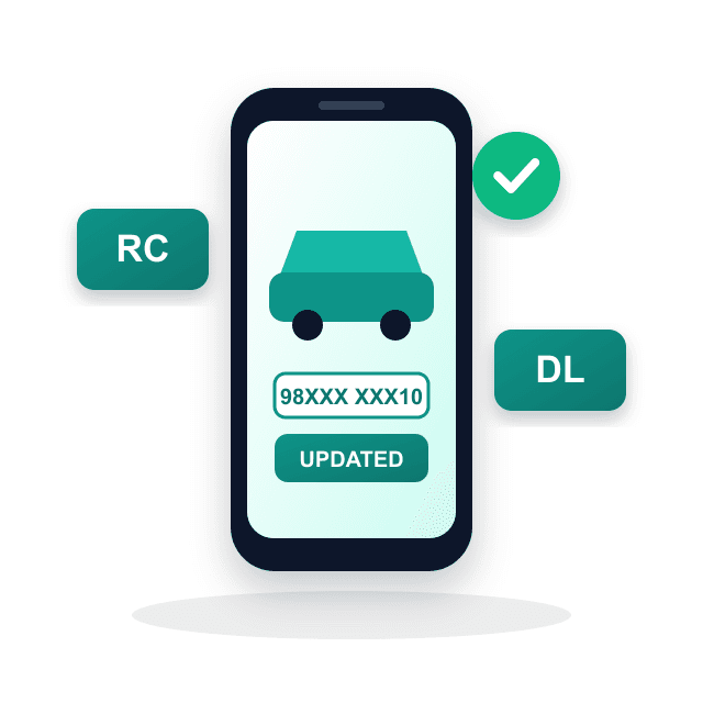 Vahan Sarathi Mobile Update Application Sample