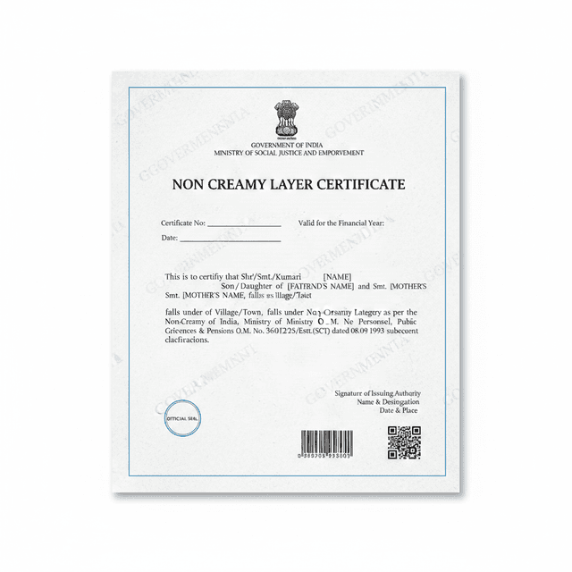 Non-Creamy Layer